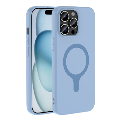 Apple iPhone 14 Pro Max Case with M-Safe Charging Feature, Zore Aris Silicone Cover - 16