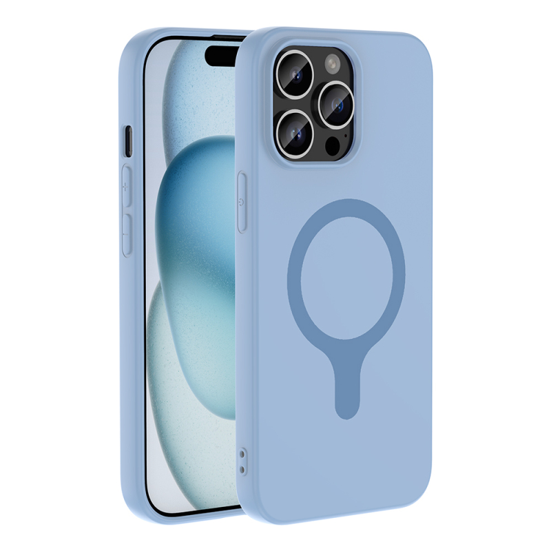 Apple iPhone 14 Pro Max Case with M-Safe Charging Feature, Zore Aris Silicone Cover - 16