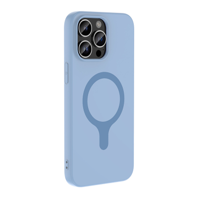 Apple iPhone 14 Pro Max Case with M-Safe Charging Feature, Zore Aris Silicone Cover - 18