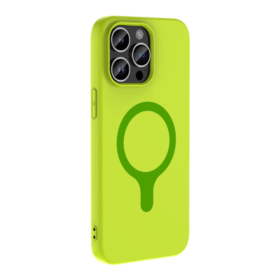 Apple iPhone 14 Pro Max Case with M-Safe Charging Feature, Zore Aris Silicone Cover - 21