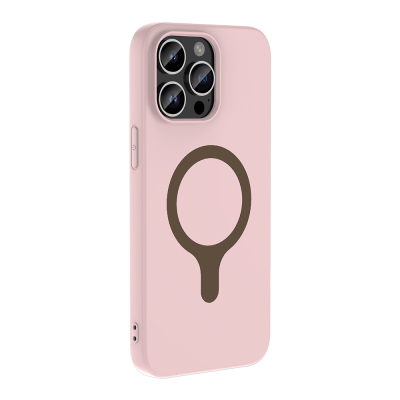 Apple iPhone 14 Pro Max Case with M-Safe Charging Feature, Zore Aris Silicone Cover - 27