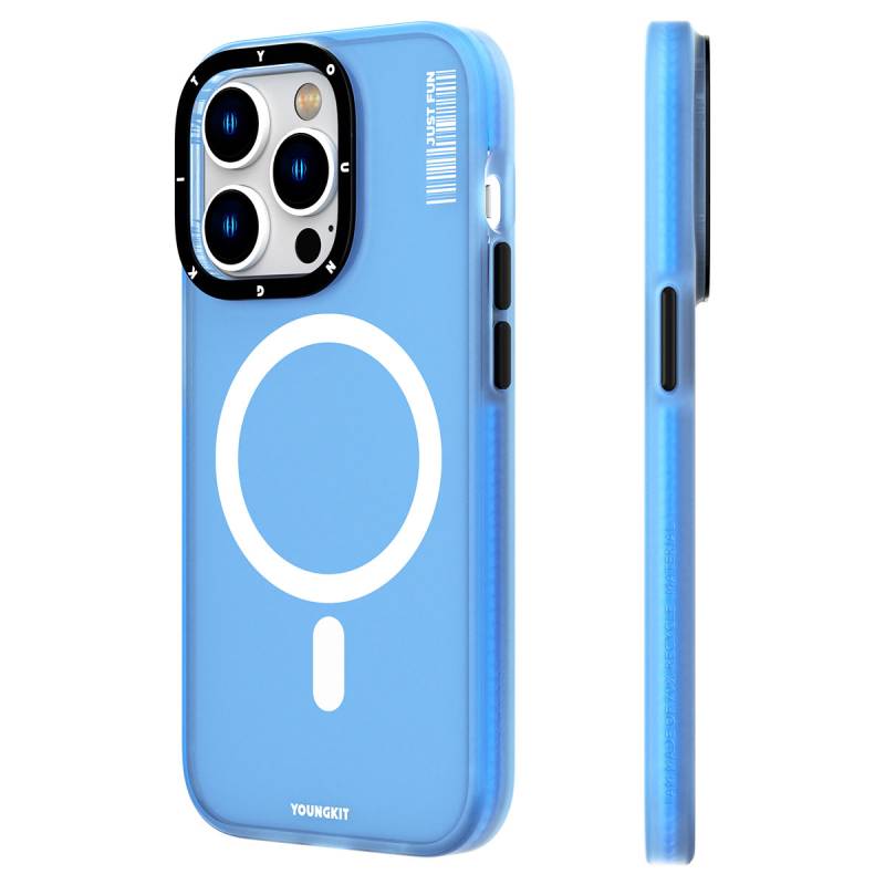 Apple iPhone 14 Pro Max Case Youngkit Colored Sand Series Cover with Magsafe Charging - 16