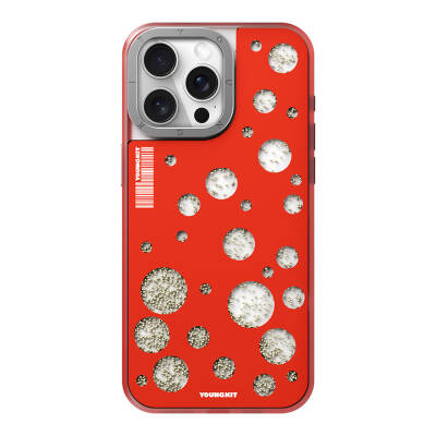 Apple iPhone 14 Pro Max Case Youngkit Quicksand Beads Series Cover Magsafe Charging Feature - 6