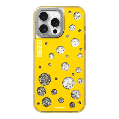 Apple iPhone 14 Pro Max Case Youngkit Quicksand Beads Series Cover Magsafe Charging Feature - 7