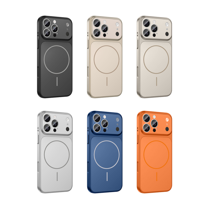 Apple iPhone 14 Pro Max Case Zore M-Safe Charging Camera Protection Formen Cover - 21