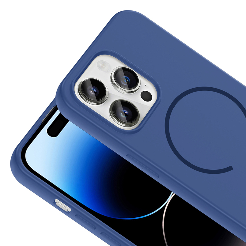 Apple iPhone 14 Pro Max Case Zore Meta Cover with M-safe Charging Feature - 16