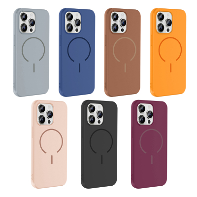 Apple iPhone 14 Pro Max Case Zore Meta Cover with M-safe Charging Feature - 23