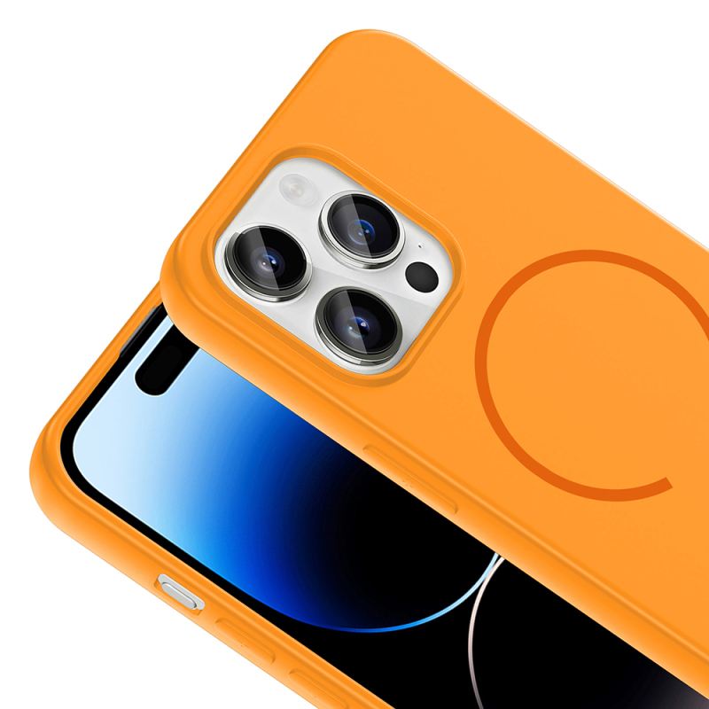 Apple iPhone 14 Pro Max Case Zore Meta Cover with M-safe Charging Feature - 18