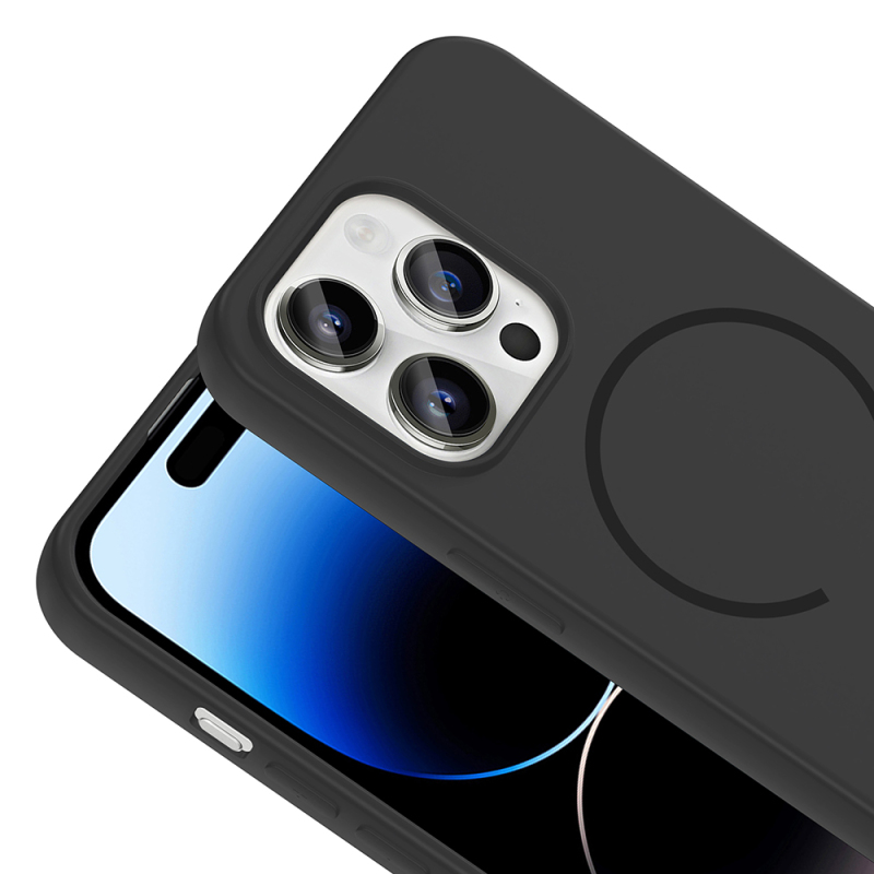 Apple iPhone 14 Pro Max Case Zore Meta Cover with M-safe Charging Feature - 22