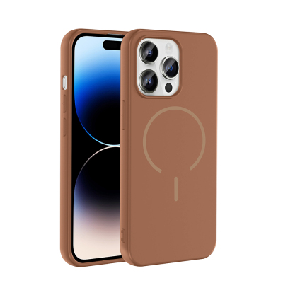 Apple iPhone 14 Pro Max Case Zore Meta Cover with M-safe Charging Feature - 6