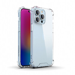 Apple iPhone 14 Pro Max Case Zore Nitro Anti Shock Silicone - 4