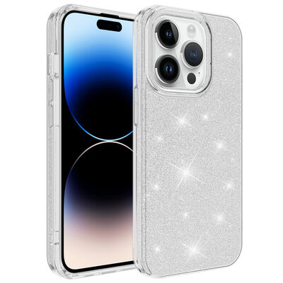 Apple iPhone 14 Pro Max Case Zore Shining Silicon - 3