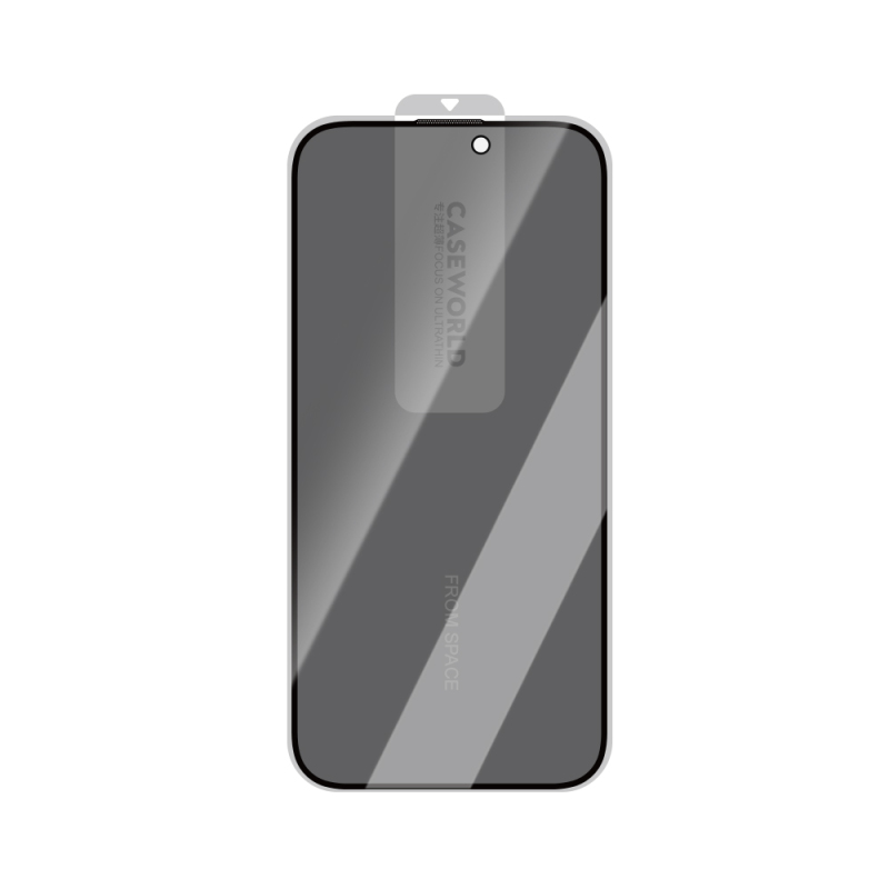 Apple iPhone 14 Pro Max CaseWorld 0.25mm Privacy 3D Temperli Cam Ekran Koruyucu - 6