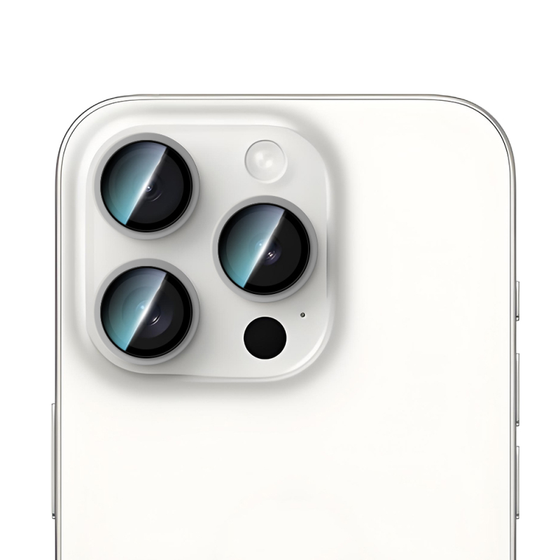 Apple iPhone 14 Pro Max CaseWorld Alloy Series Oleophobic Anti-Reflective Camera Lens Protector - 6