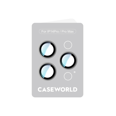 Apple iPhone 14 Pro Max CaseWorld Alloy Serisi Oleofobik Anti Reflective Kamera Lens Koruyucu - 8