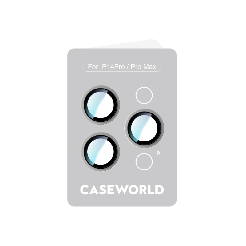 Apple iPhone 14 Pro Max CaseWorld Alloy Serisi Oleofobik Anti Reflective Kamera Lens Koruyucu - 8