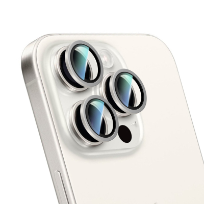 Apple iPhone 14 Pro Max CaseWorld Alloy Serisi Oleofobik Anti Reflective Kamera Lens Koruyucu - 7