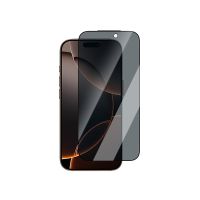 Apple iPhone 14 Pro Max CaseWorld Applicator Serisi 2.5D Eyesafe Mavi Işık Teknolojili 0.33mm Privacy Temperli Cam Ekran Koruyucu + Uygulama Aparatı - 1