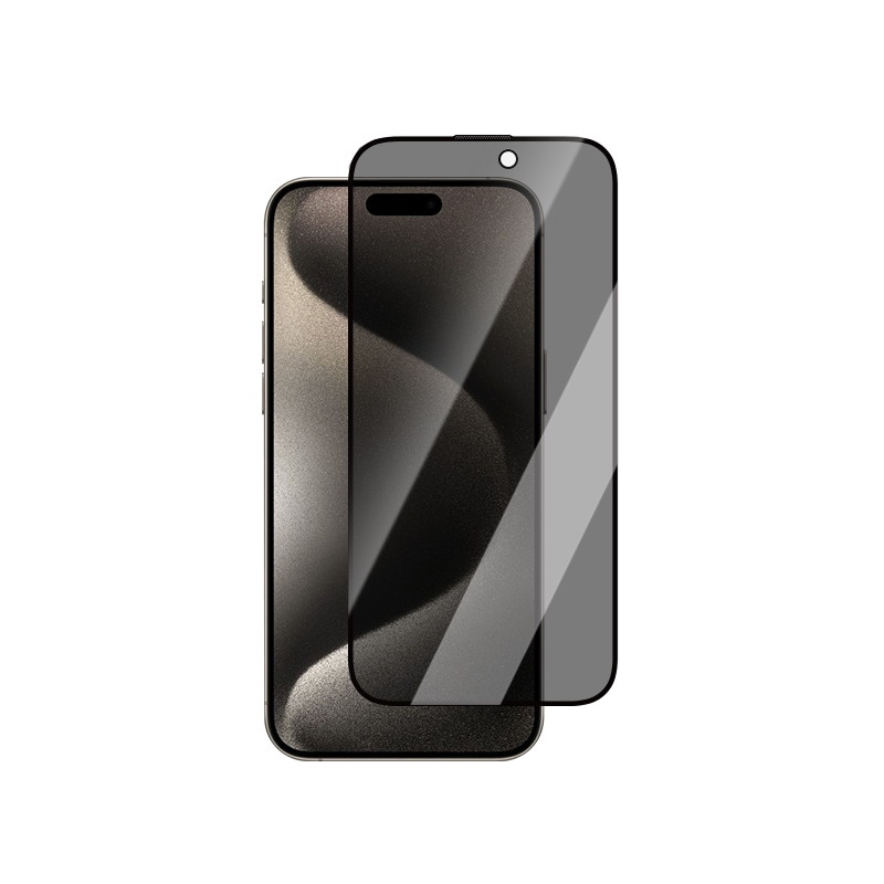 Apple iPhone 14 Pro Max CaseWorld HD Serisi 0.33mm Privacy Temperli Cam Ekran Koruyucu - 2