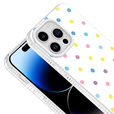 Apple iPhone 14 Pro Max Kılıf Airbag Tasarımlı Zore Potik Sert PC Kapak - 9