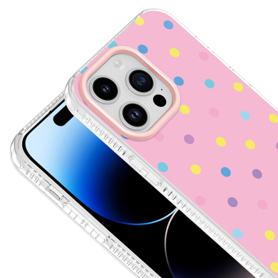 Apple iPhone 14 Pro Max Kılıf Airbag Tasarımlı Zore Potik Sert PC Kapak - 12