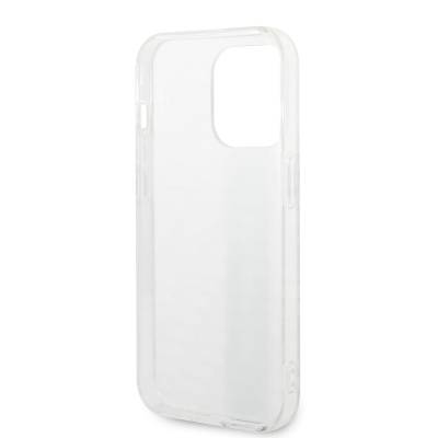 Apple iPhone 14 Pro Max Kılıf AMG Transparan Çift Katmanlı Karbon Dizayn II Kapak - 6