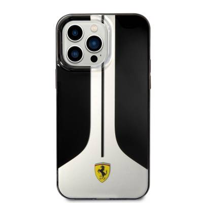 Apple iPhone 14 Pro Max Kılıf Ferrari Orjinal Lisanslı 296 Çizgili Dizayn Kapak - 5