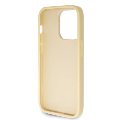 Apple iPhone 14 Pro Max Kılıf Guess Orjinal Lisanslı 4G Büyük Metal Logolu Glitter Kapak - 22