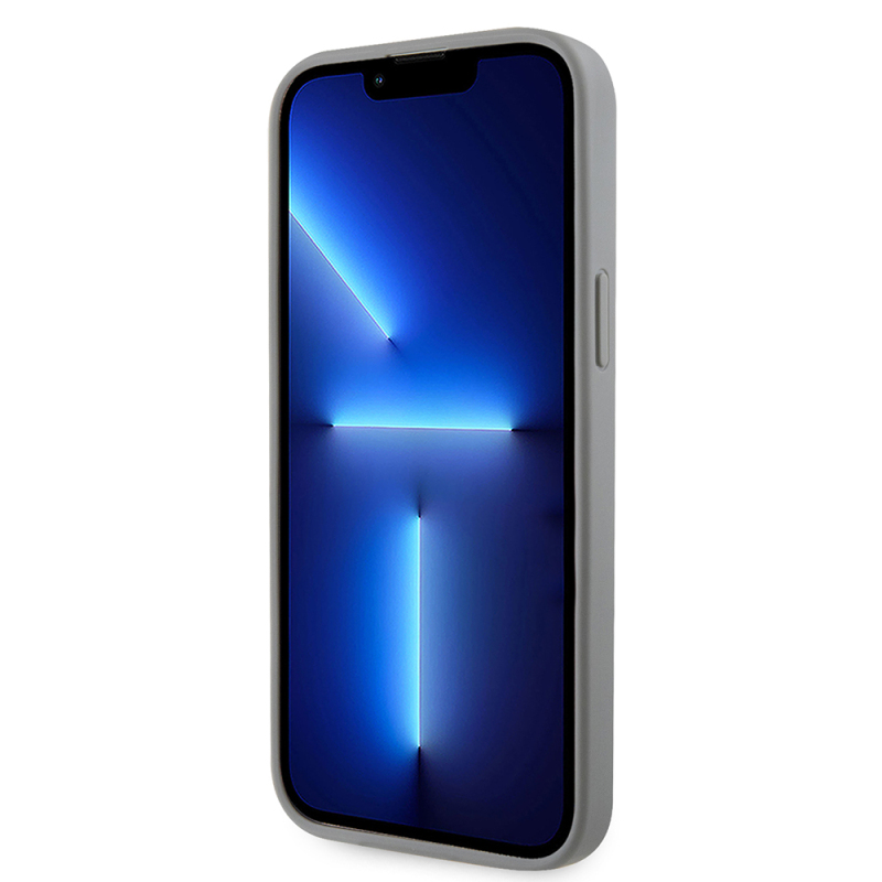 Apple iPhone 14 Pro Max Kılıf Guess Orjinal Lisanslı Taşlı Arka Yüzey Üçgen Logolu Kapak - 30