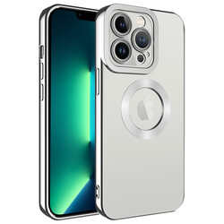 Apple iPhone 14 Pro Max Kılıf Kamera Korumalı Logo Gösteren Zore Omega Kapak - 8