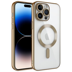 Apple iPhone 14 Pro Max Kılıf Kamera Korumalı Magsafe Wireless Şarj Özellikli Zore Demre Kapak - 1
