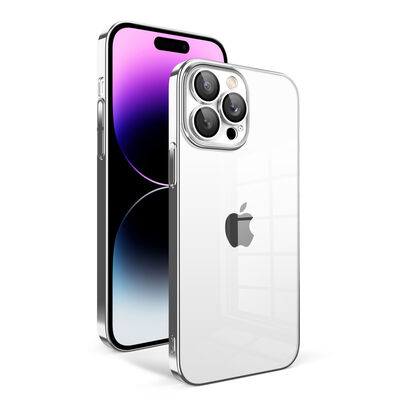 Apple iPhone 14 Pro Max Kılıf Kamera Korumalı Renkli Çerçeveli Zore Garaj Kapak - 7