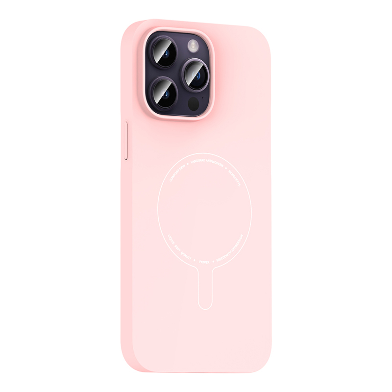 Apple iPhone 14 Pro Max Kılıf M-Safe Şarj Özellikli Kamera Korumalı Zore Elio Sert PC Kapak - 15
