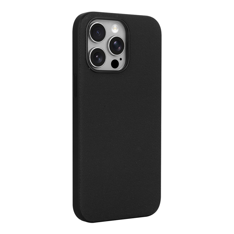 Apple iPhone 14 Pro Max Kılıf M-Safe Şarj Özellikli Kumaş Tasarımlı Zore Miami Sert PC Kapak - 12