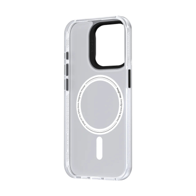 Apple iPhone 14 Pro Max Kılıf M-safe Şarj Özellikli Mekanik Tasarımlı Benks Perspective Serisi Kapak - 5