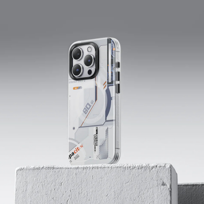 Apple iPhone 14 Pro Max Kılıf M-safe Şarj Özellikli Mekanik Tasarımlı Benks Perspective Serisi Kapak - 6