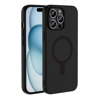 Apple iPhone 14 Pro Max Kılıf M-Safe Şarj Özellikli Zore Aris Silikon Kapak - 1