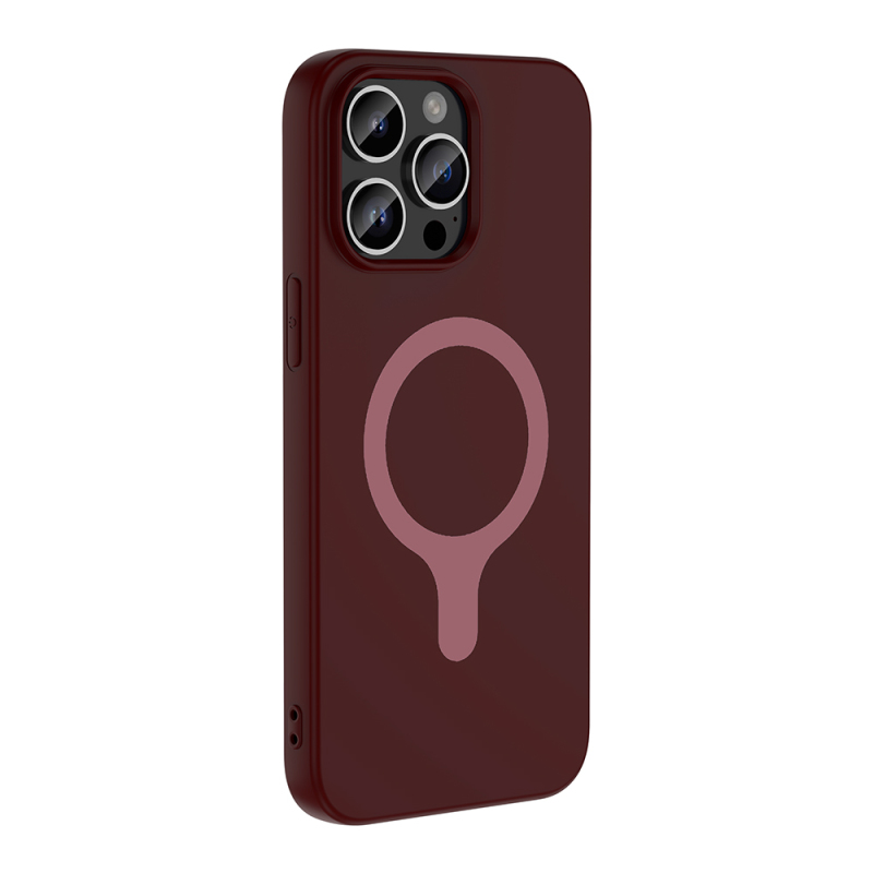Apple iPhone 14 Pro Max Kılıf M-Safe Şarj Özellikli Zore Aris Silikon Kapak - 12