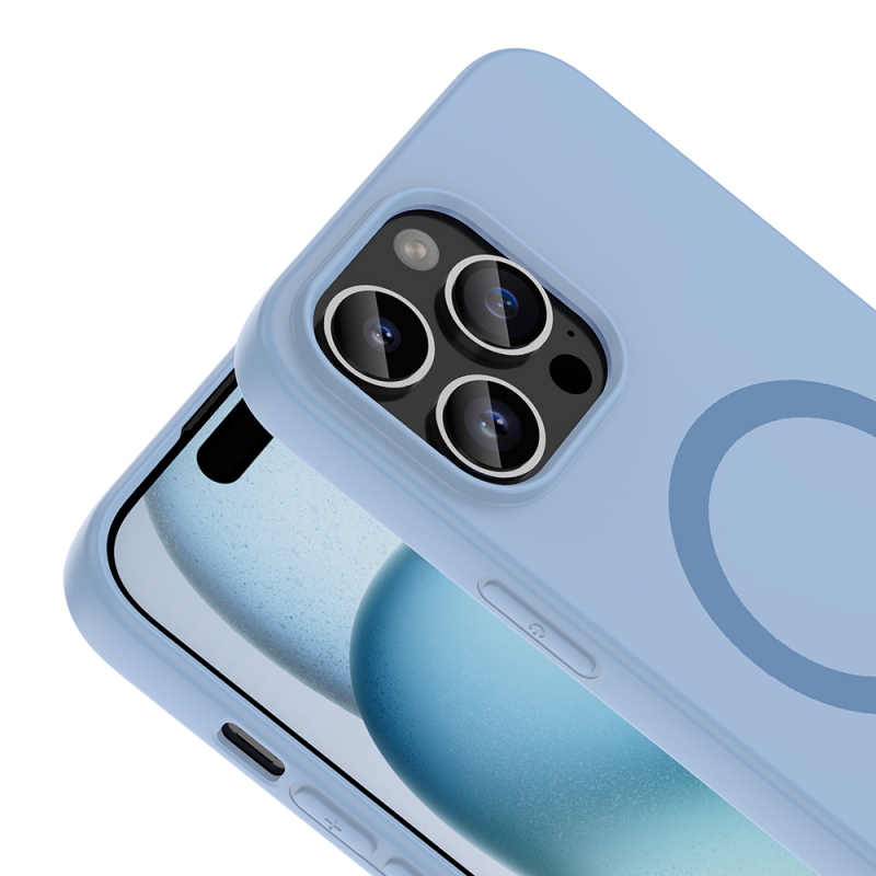 Apple iPhone 14 Pro Max Kılıf M-Safe Şarj Özellikli Zore Aris Silikon Kapak - 17