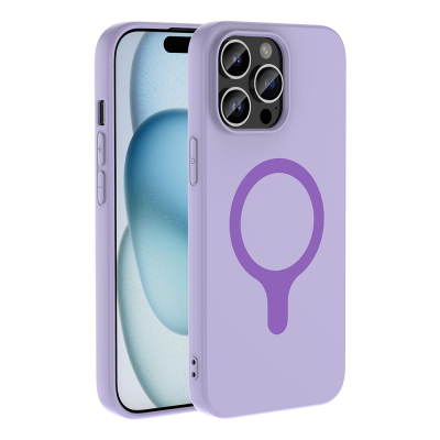 Apple iPhone 14 Pro Max Kılıf M-Safe Şarj Özellikli Zore Aris Silikon Kapak - 22