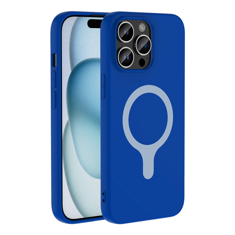 Apple iPhone 14 Pro Max Kılıf M-Safe Şarj Özellikli Zore Aris Silikon Kapak - 28