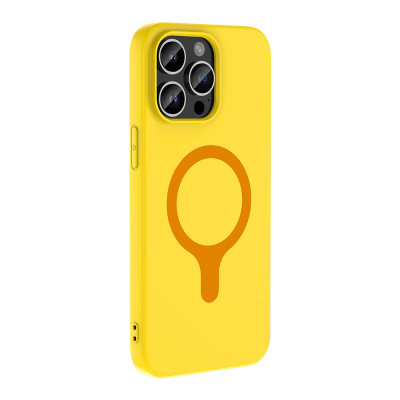 Apple iPhone 14 Pro Max Kılıf M-Safe Şarj Özellikli Zore Aris Silikon Kapak - 36