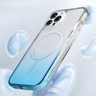 Apple iPhone 14 Pro Max Kılıf M-Safe Şarj Özellikli Zore Septik Silikon Kapak - 25