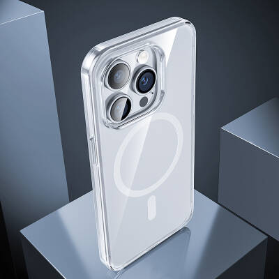 Apple iPhone 14 Pro Max Kılıf Magsafe Şarj Özellikli Benks 1.8mm Ultra İnce Şeffaf Kapak - 8