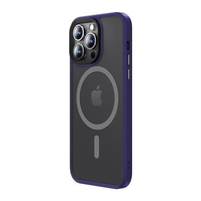 Apple iPhone 14 Pro Max Kılıf Magsafe Şarj Özellikli Benks Mist Hybrid Kapak - 14