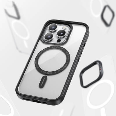 Apple iPhone 14 Pro Max Kılıf Magsafe Şarj Özellikli Casebang Body Frame Kapak - 2