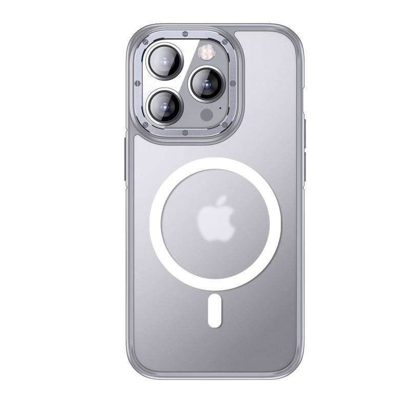 Apple iPhone 14 Pro Max Kılıf Magsafe Şarj Özellikli Mat Görünümlü Wlons Vevo Kapak - 1