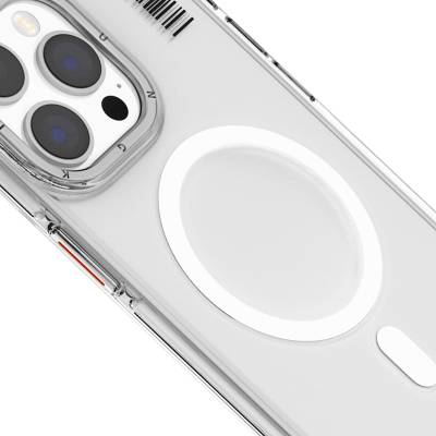 Apple iPhone 14 Pro Max Kılıf Magsafe Şarj Özellikli Şeffaf Youngkit Crystal Shield Serisi Kapak - 5