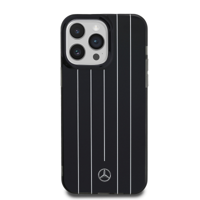 Apple iPhone 14 Pro Max Kılıf Mercedes Benz Orjinal Lisanslı New Urban 3 Sert PC Paralel Çizgi Desenli Kapak - 11