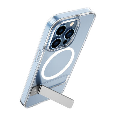 Apple iPhone 14 Pro Max Kılıf Standlı Magsafe Wireless Şarj Özellikli Wiwu Aurora Serisi Kapak - 16